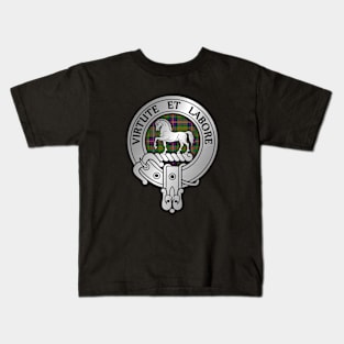 Clan Cochrane Crest & Tartan Kids T-Shirt